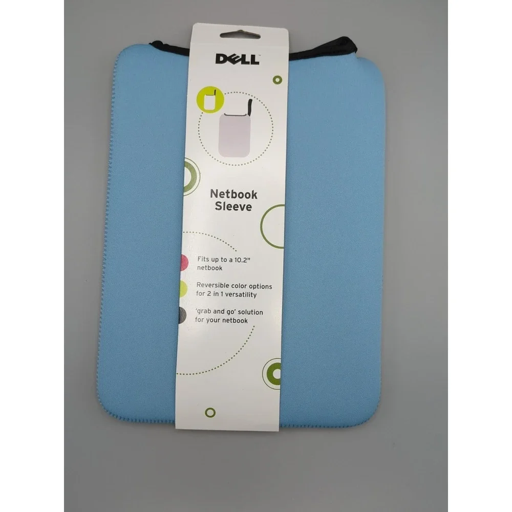 Dell Netbook‎ Sleeve Tablet Cover Neoprene 10.2 inch Light Blue/Black 5 Dot